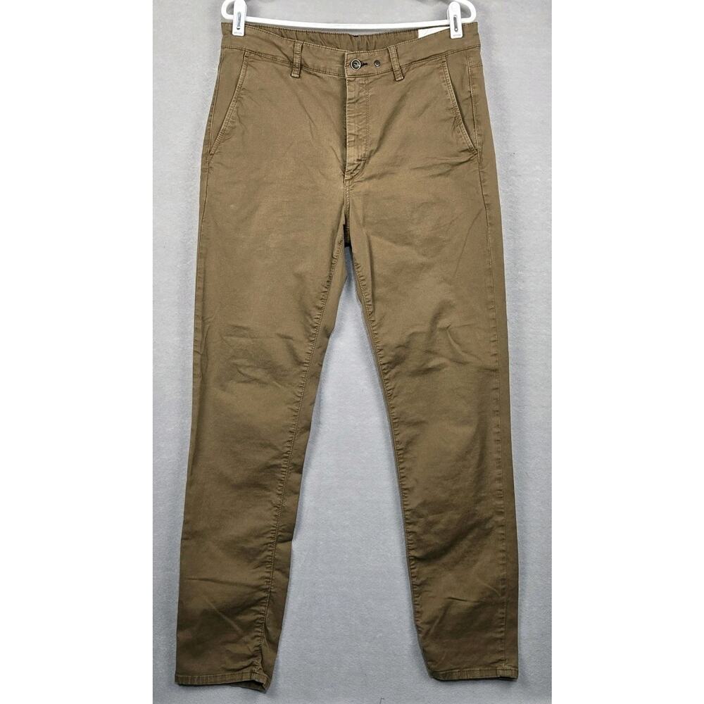 Rag & Bone Fit 2 Chino Brown Khaki Pants Sz 34x31 Men's Slim Fit Pants